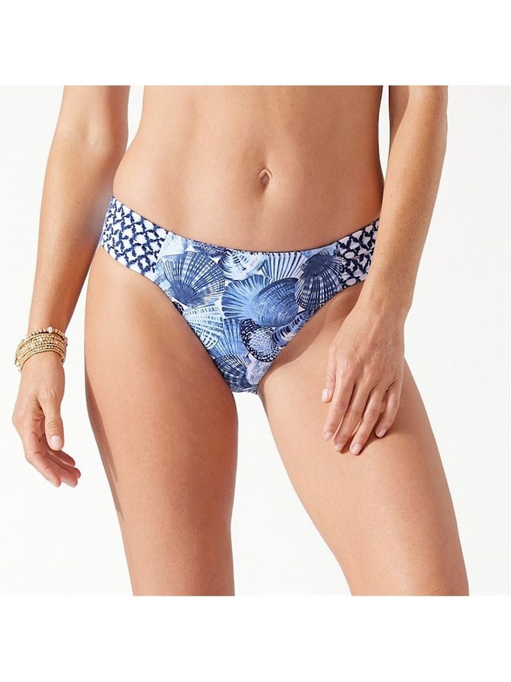 Tommy Bahama Sanibelle Blues Reversible Hipster Bikini Bottom New